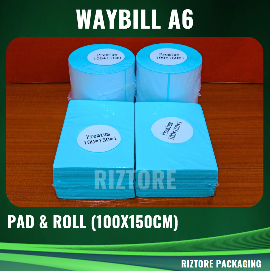 Thermal Sticker Waybill A6