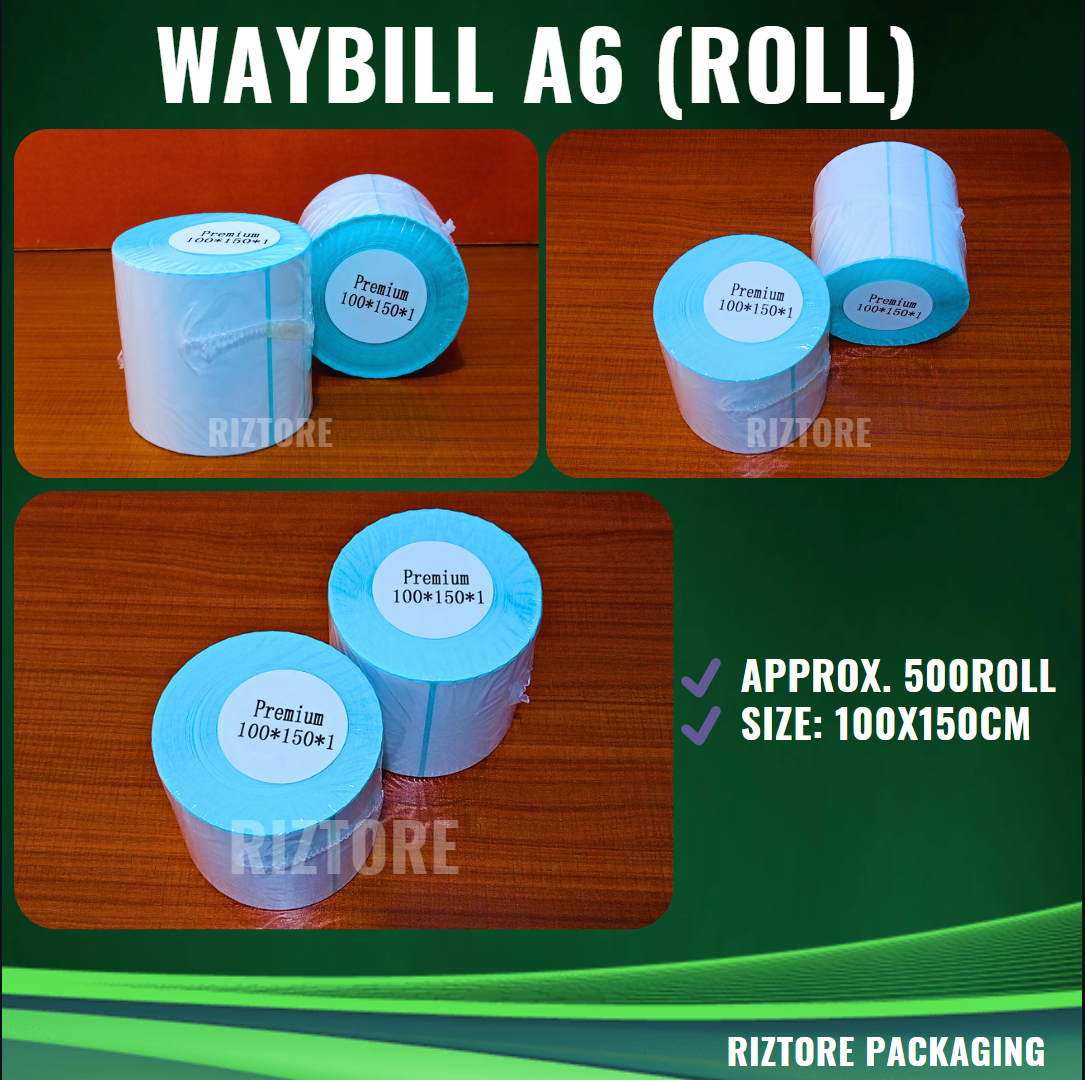 Thermal Sticker Waybill A6