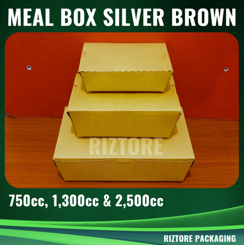 Meal Box Brown/Silver