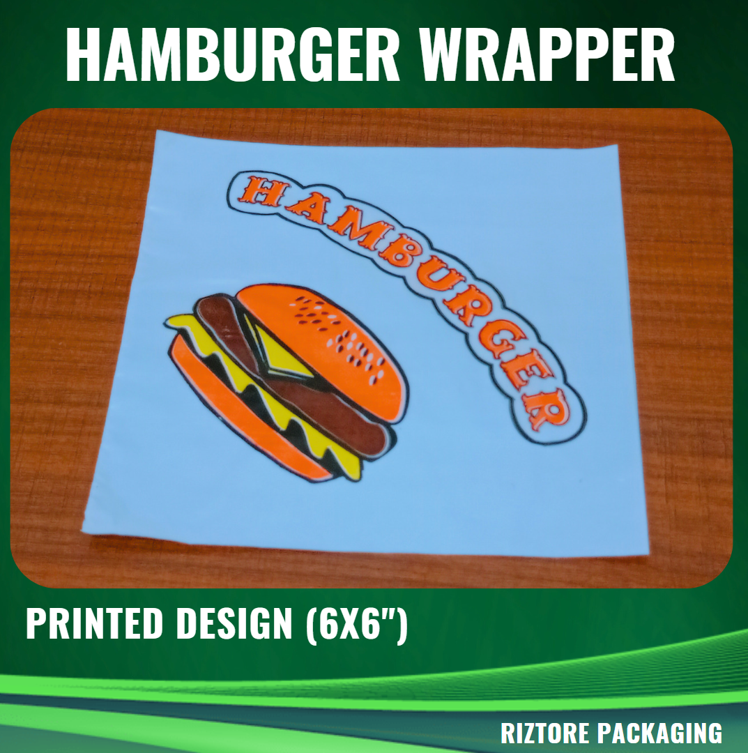 Hamburger Wrapper (Plastic)