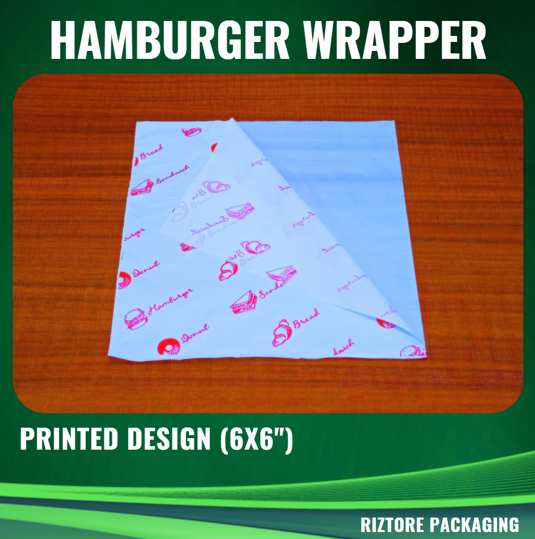 Hamburger Wrapper (Plastic)