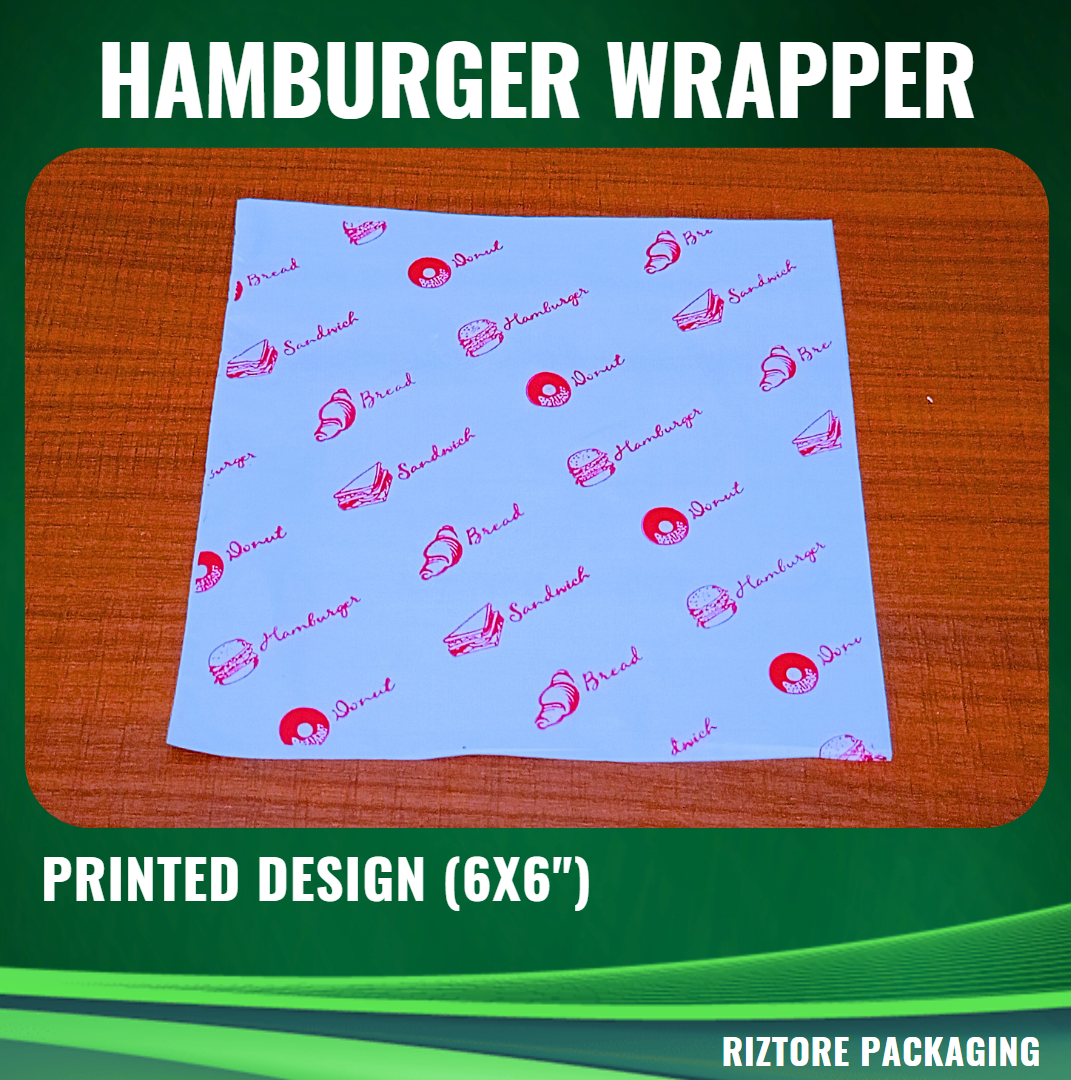 Hamburger Wrapper (Plastic)