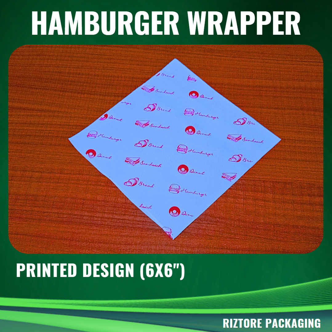 Hamburger Wrapper (Plastic)