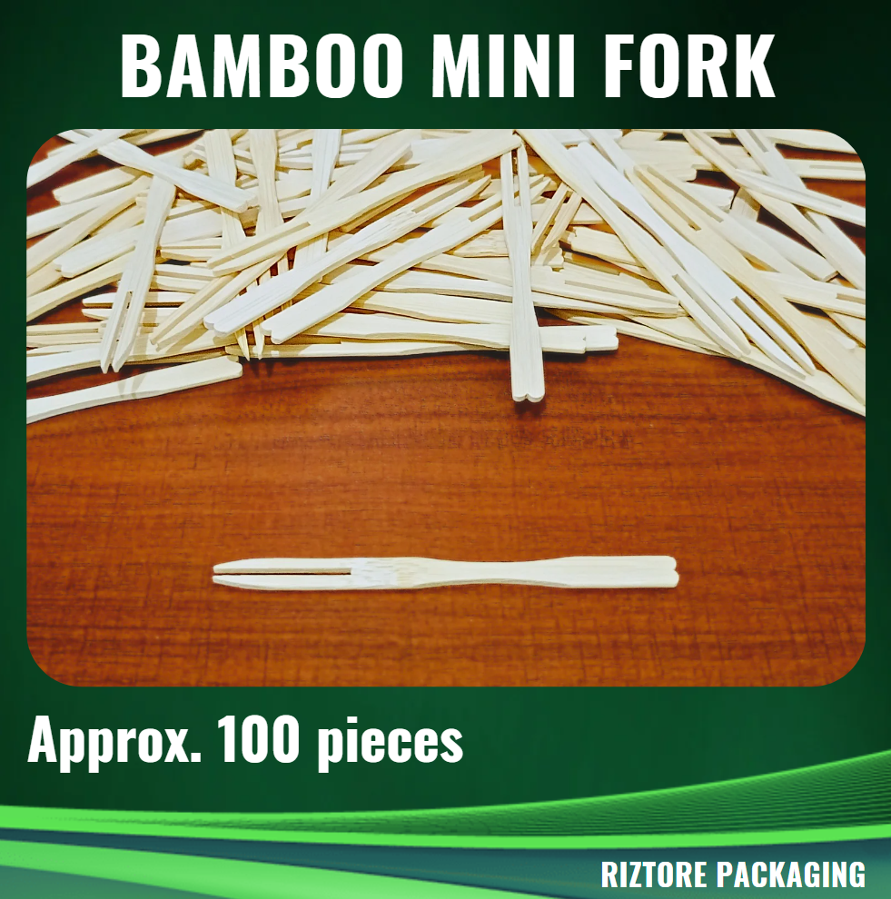 Bamboo Mini Fork (Fruit/Siomai Fork)