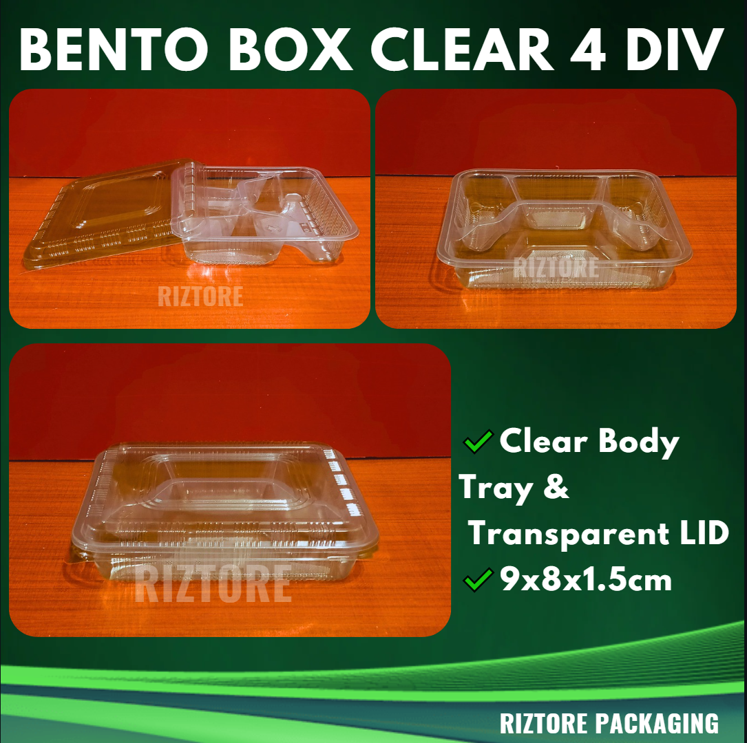 Bento Box Clear Soft LID