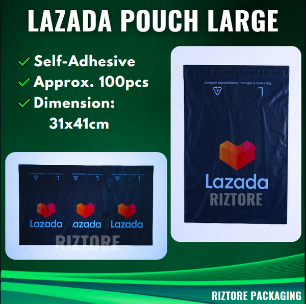 Black Pouches with Adhesive