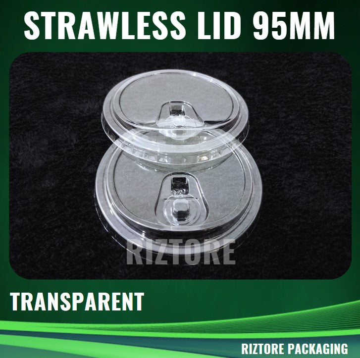 Stawless Strawless LID 95mm 100pcs – Riztore Packaging