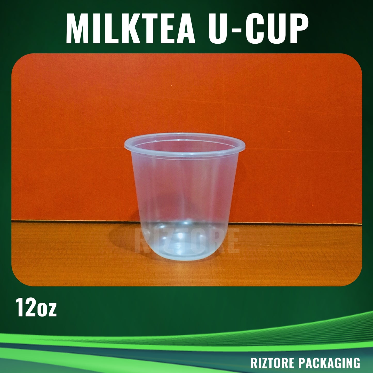 Milktea Cup (U-Cup) 100 pcs