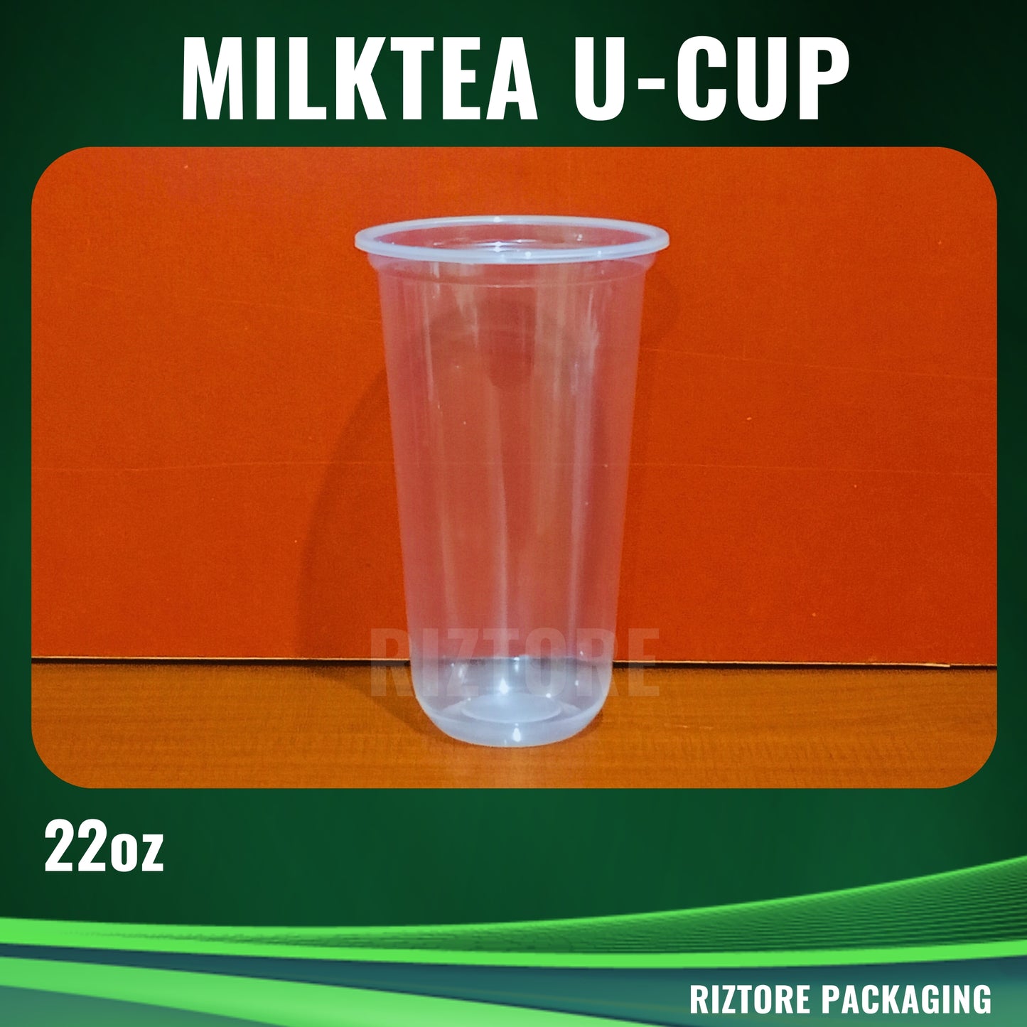 Milktea Cup (U-Cup) 100 pcs