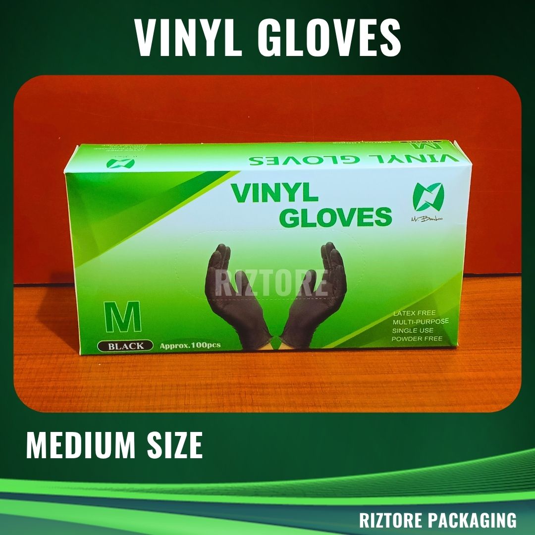 Mr. Bamboo Vinyl Disposable Gloves