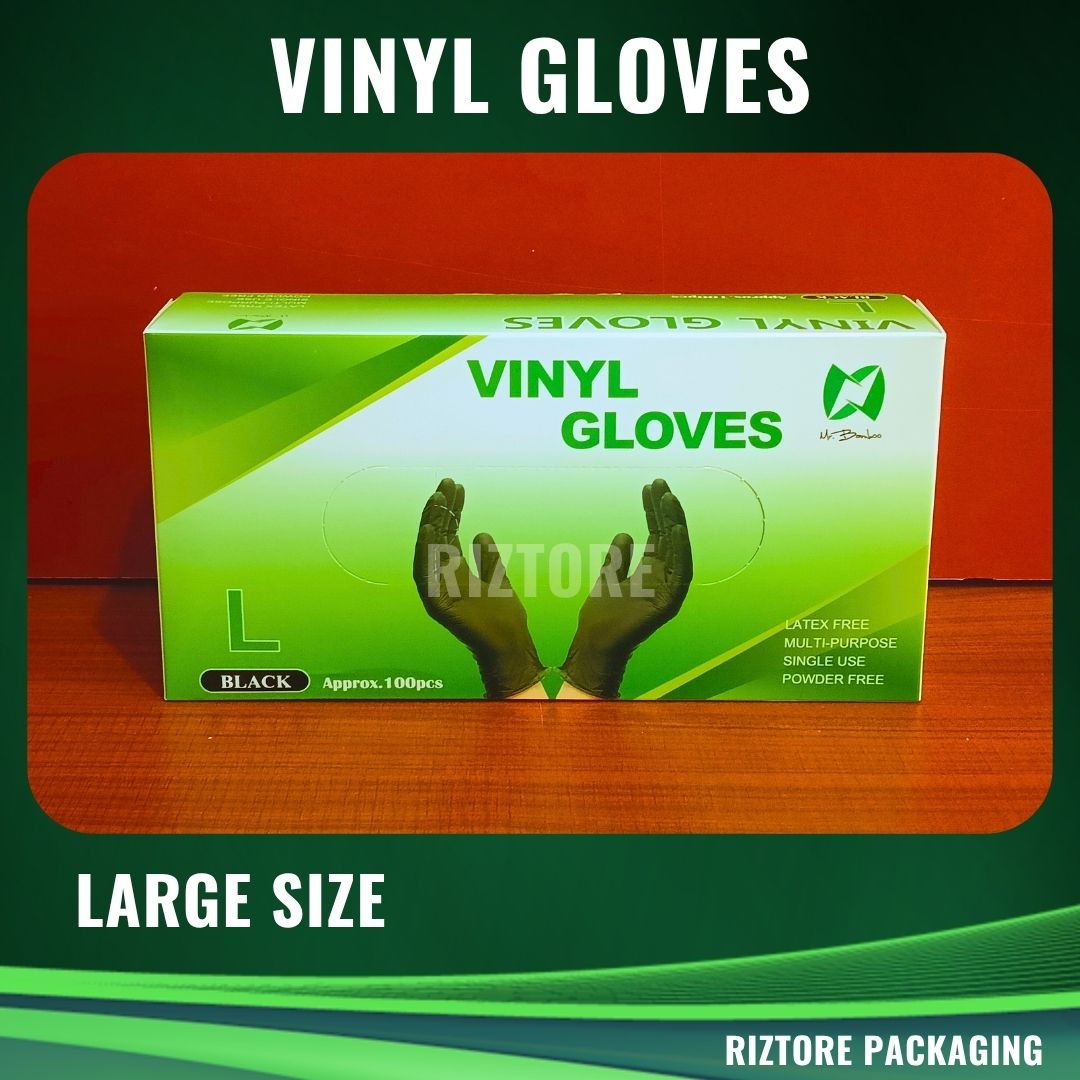 Mr. Bamboo Vinyl Disposable Gloves