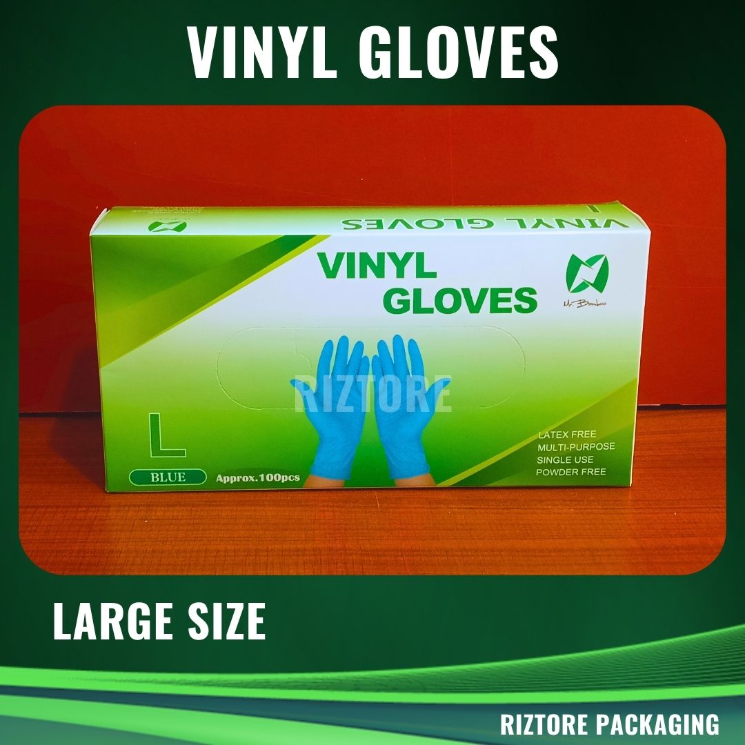 Mr. Bamboo Vinyl Disposable Gloves