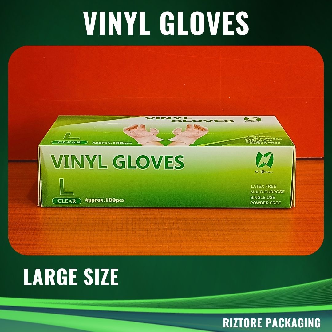 Mr. Bamboo Vinyl Disposable Gloves
