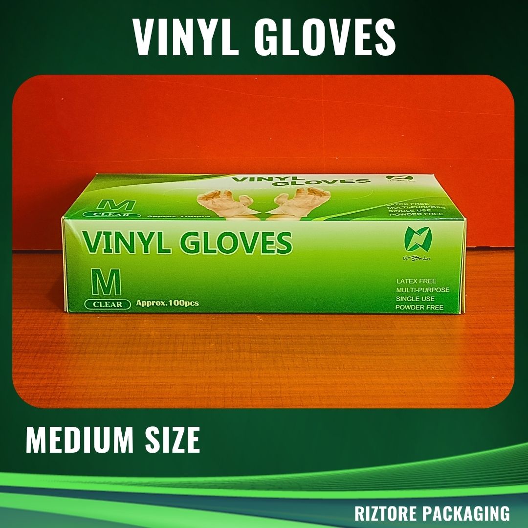 Mr. Bamboo Vinyl Disposable Gloves