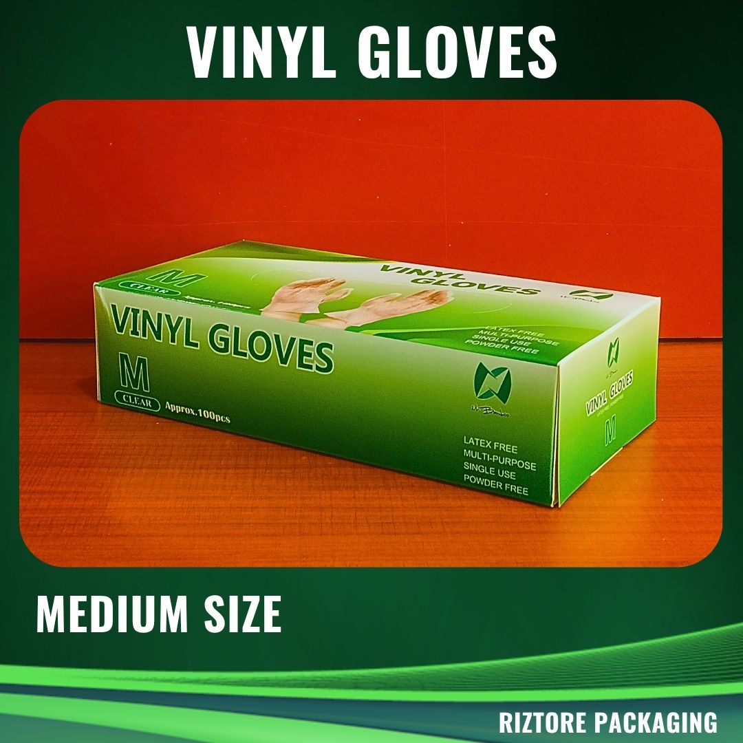 Mr. Bamboo Vinyl Disposable Gloves