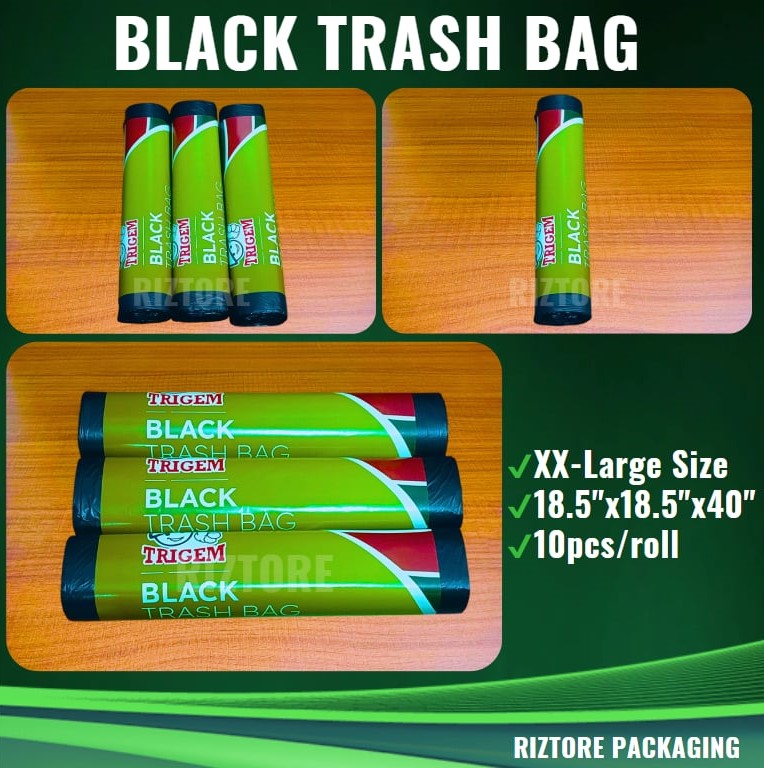 Trash Bag/garbage Bag (Black)
