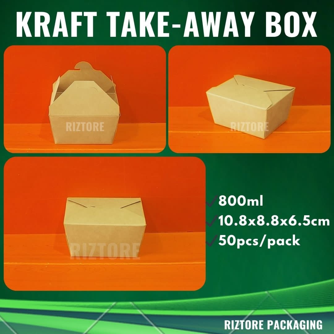 Kraft Take Away Box 50's