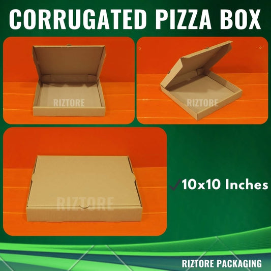 Corrugated Pizza Box 10"