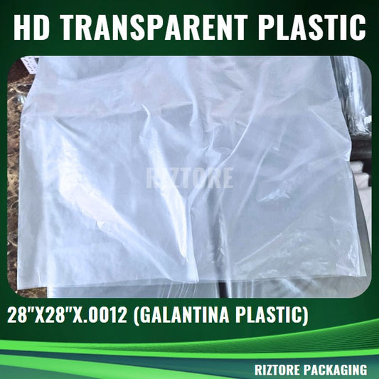 HD Transparent Plain Plastic (Galantina)