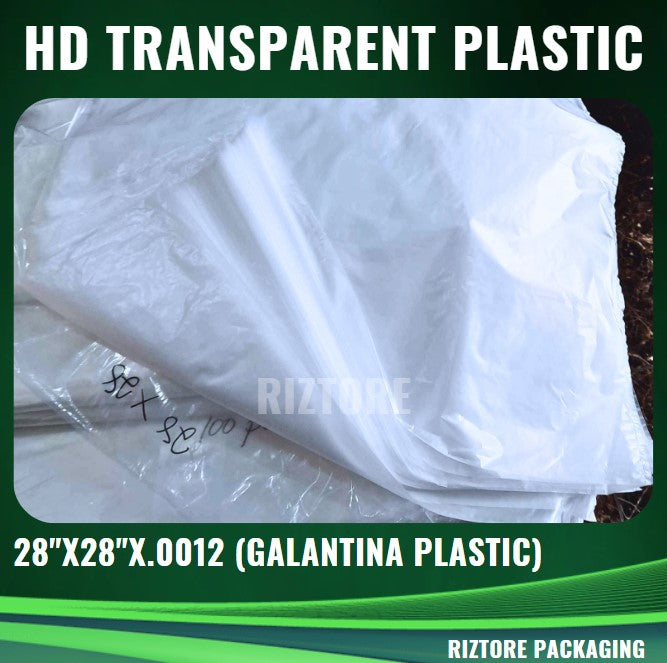 HD Transparent Plain Plastic (Galantina)